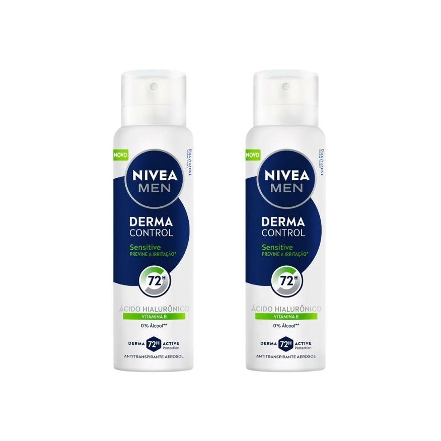Nivea Desodorante Aero 150ml Masc Sensitive Protect - Kit2Un