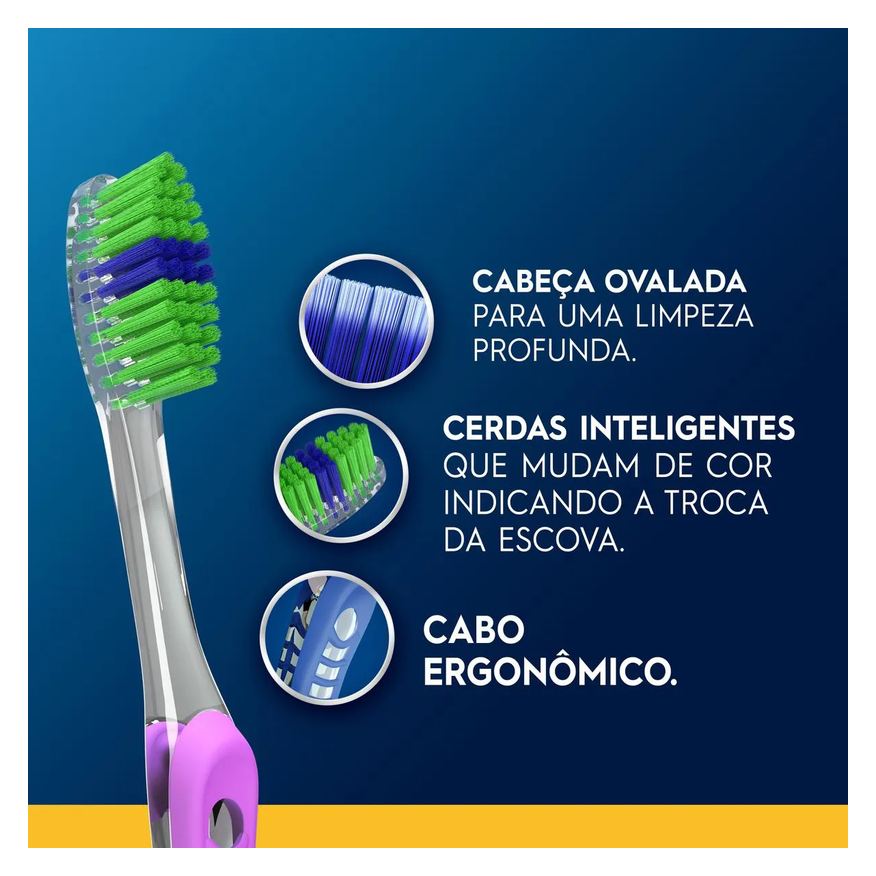 Oral-B Escova de Dente Indicator Color Collection 4 unidades