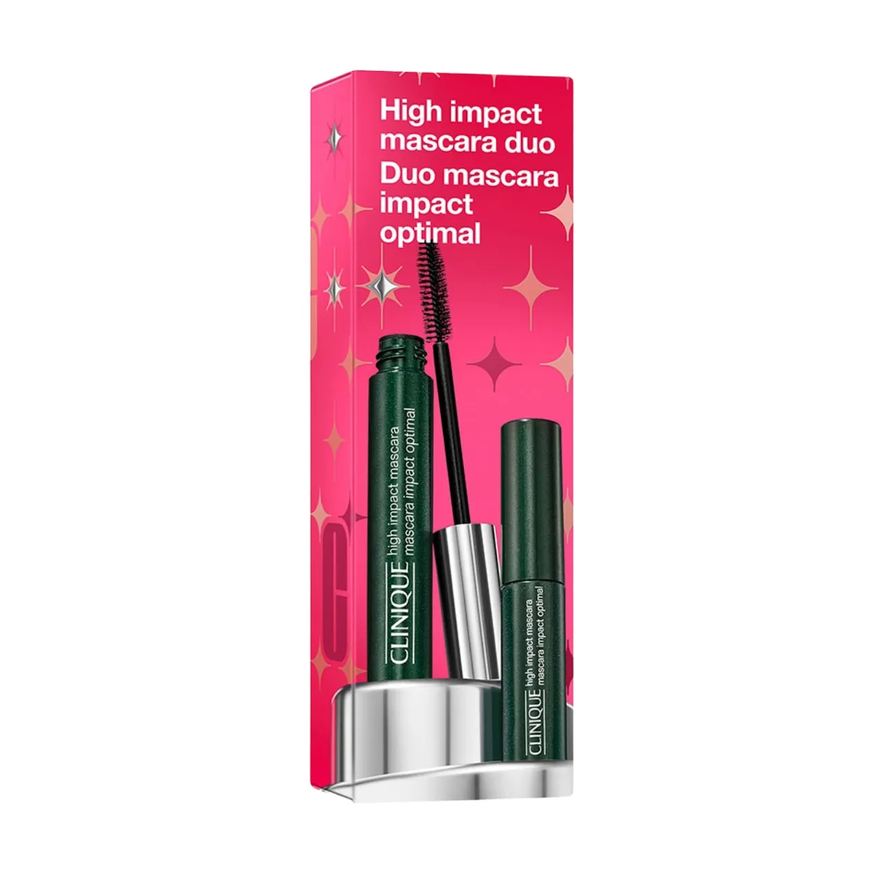 Clinique Kit Dupla de Máscara de Cílios High Impact Optimal 7ml + 3,5ml