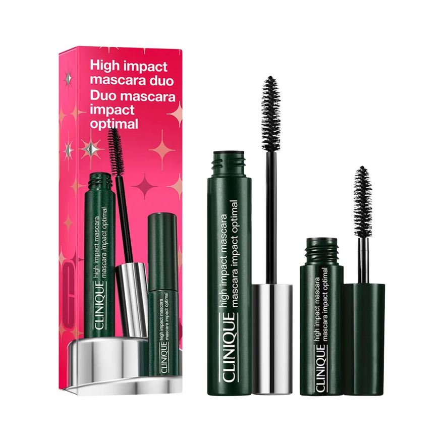 Clinique Kit Dupla de Máscara de Cílios High Impact Optimal 7ml + 3,5ml
