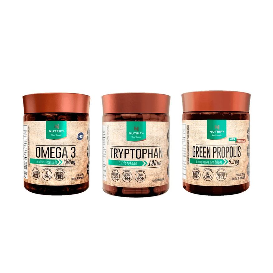 Nutrify Kit Relax e Imunidade Produtos Selecionados