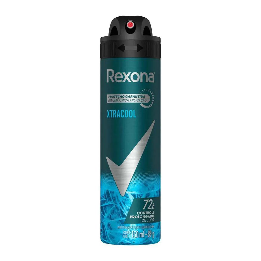 Rexona Desodorante Antitranspirante Aerosol Men Xtracool 72h 150ml
