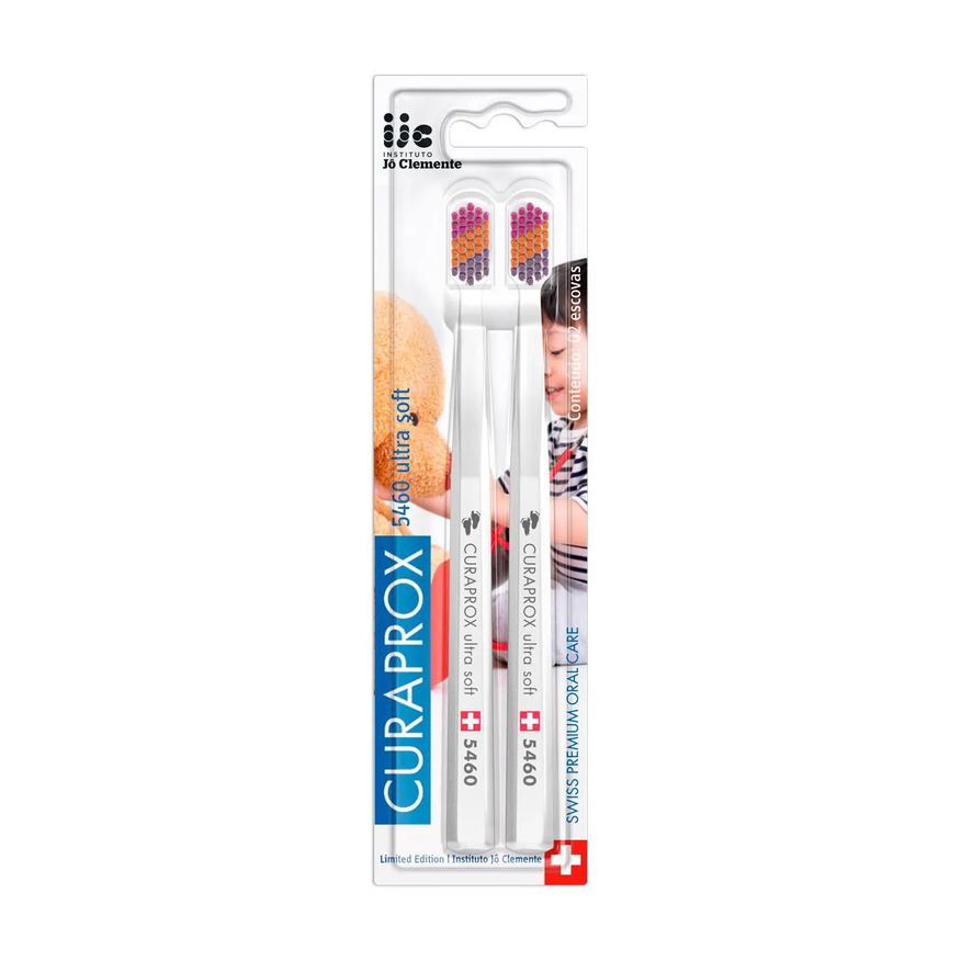 de Escova Dente Curaprox Ultra Soft 5460 Edição Especial 2 unidades