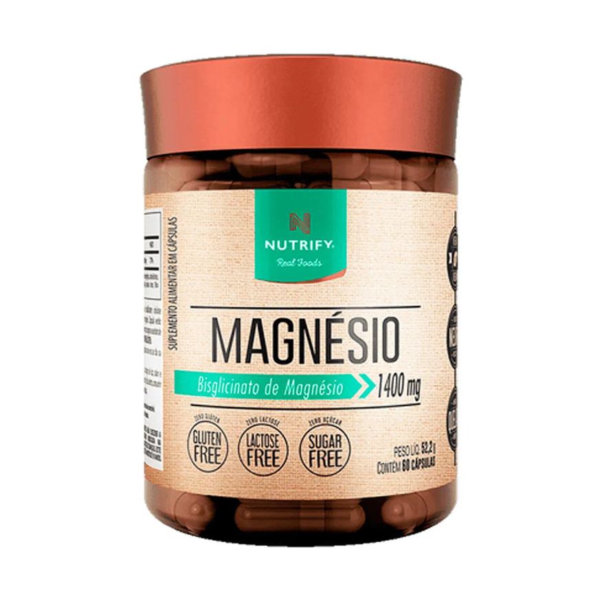 Nutrify Magnésio 60 Cápsulas
