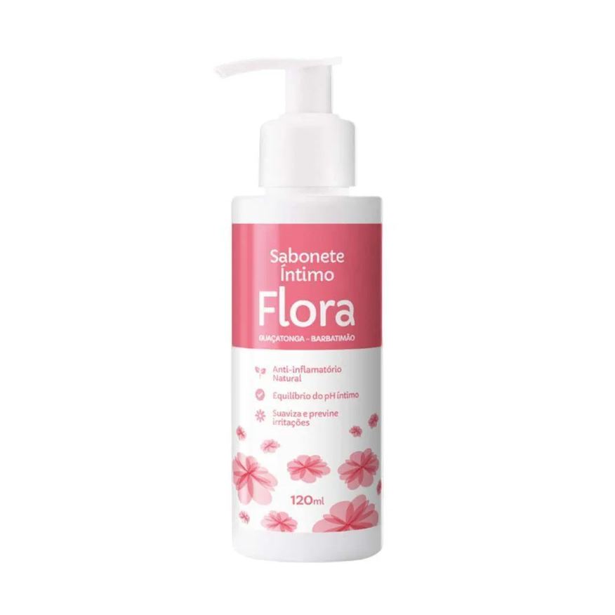 Ao Pharmacêutico Sabonete Íntimo Flora Aoph 120ml