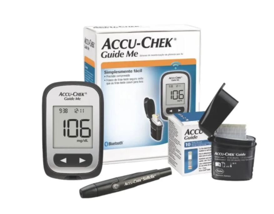 Accu-chek Kit Guide C 10ct Kit Completo Glicemia Diabetico