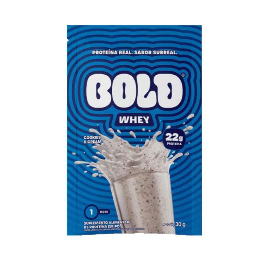Bold Whey (30g) - Sabor: Cookies e Cream