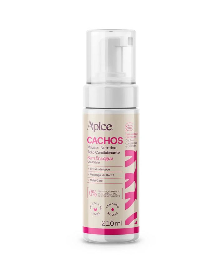 Apice Mousse Cachos Essence Nova Fragrância 210ml