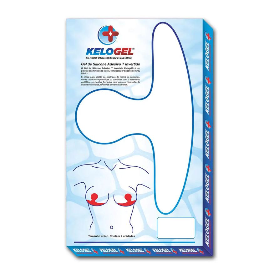Kelogel Kit 16 - 1 Par Fita T Invertido + 1 Fita 70Cm