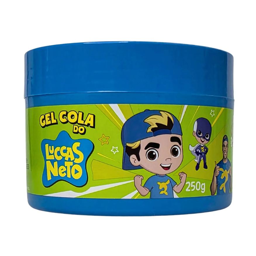 Cia Da Natureza Gel Cola Mega Fixação os Aventureiros Luccas Neto Cia. da Natureza 250g