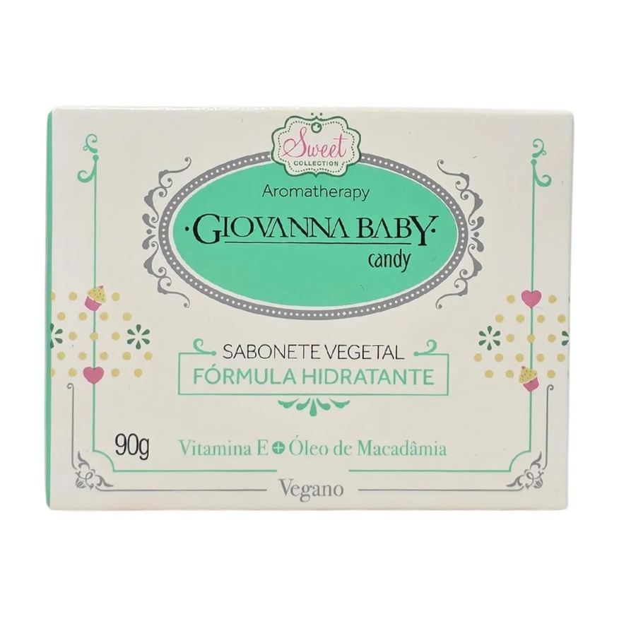 Giovanna Baby Sabonete em Barra Candy Vegano 90g