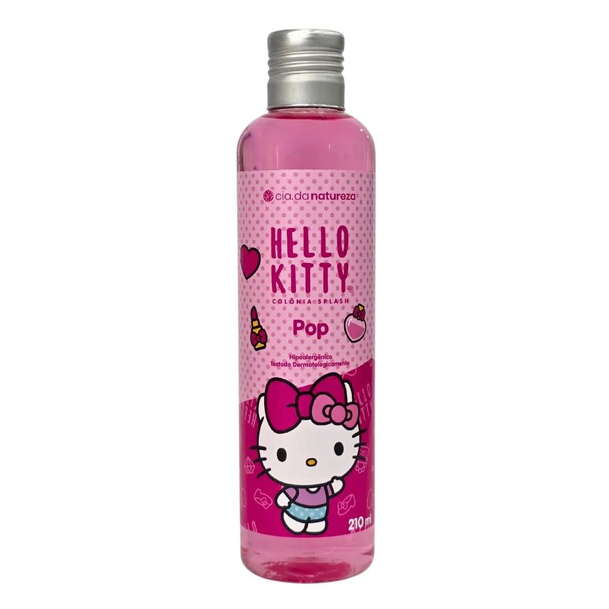 Cia Da Natureza Colônia Splash Pop Hello Kitty Vegano Cia. da Natureza 210ml