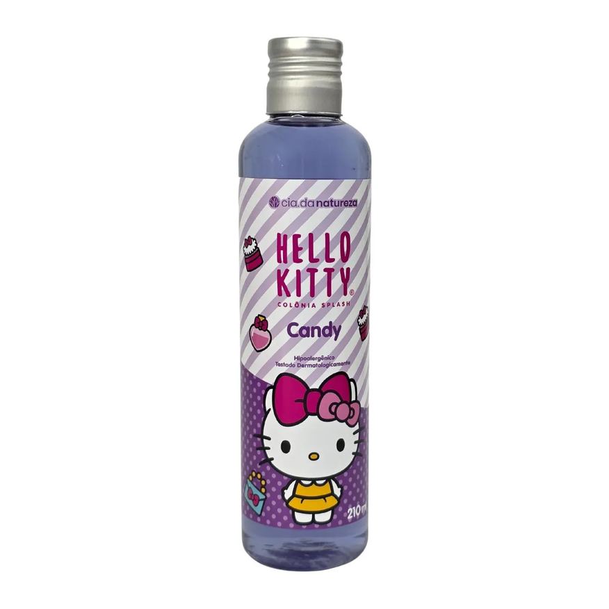 Cia Da Natureza Colônia Splash Candy Hello Kitty Vegano Cia. da Natureza 210ml