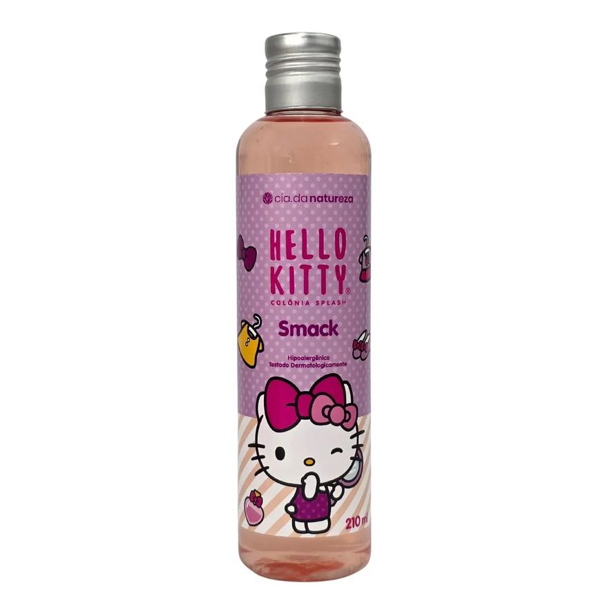Cia Da Natureza Colônia Splash Smack Hello Kitty Vegano Cia. da Natureza 210ml