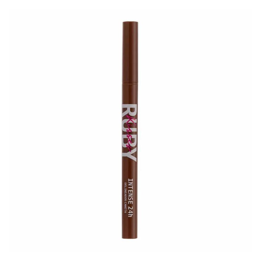Delineadora Caneta Ruby Kisses - Intense 24H Marrom