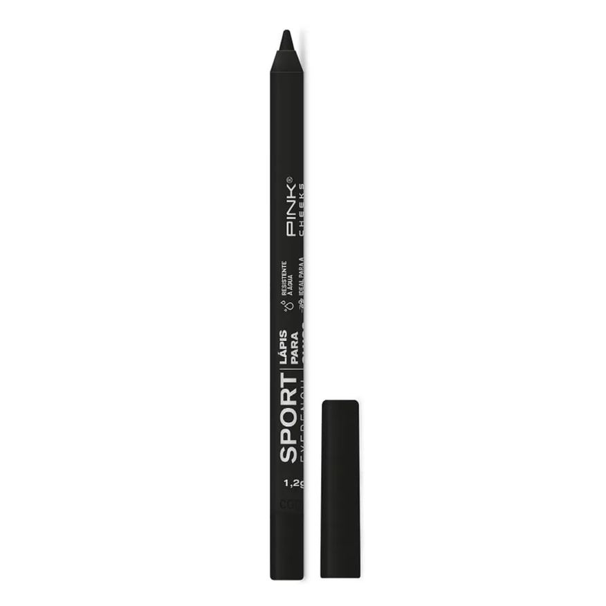 de Lápis Olho Pink Cheeks Sport Eyepencil Preto