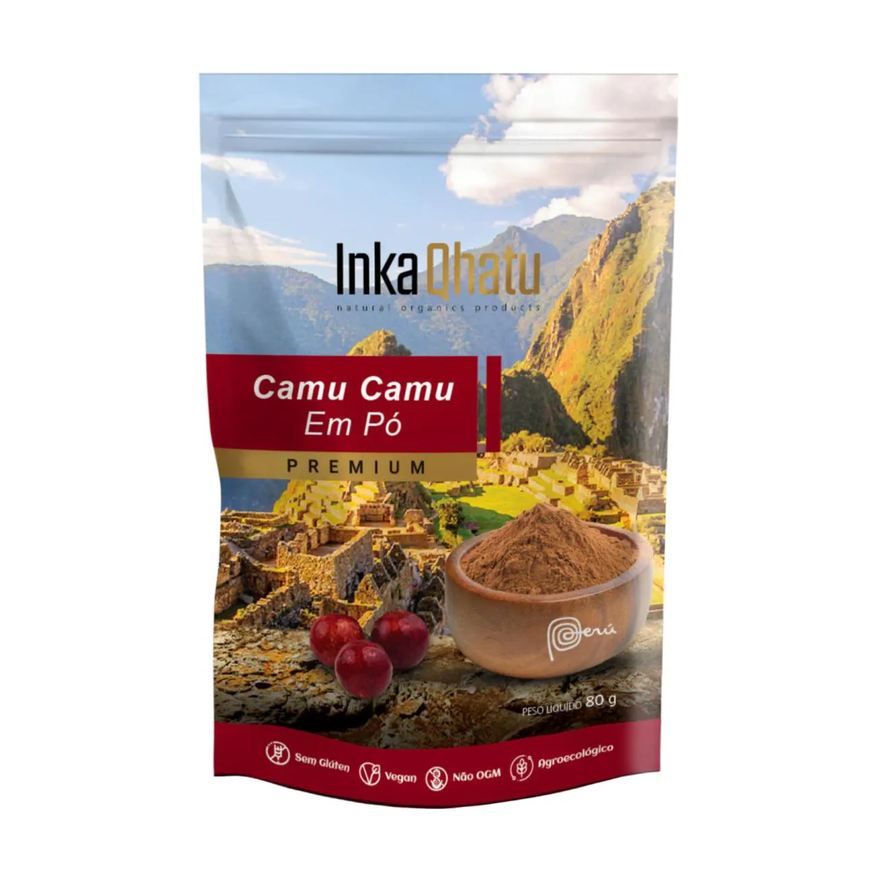 Organic India Camu Camu em Pó 80g - Inka Qhatu