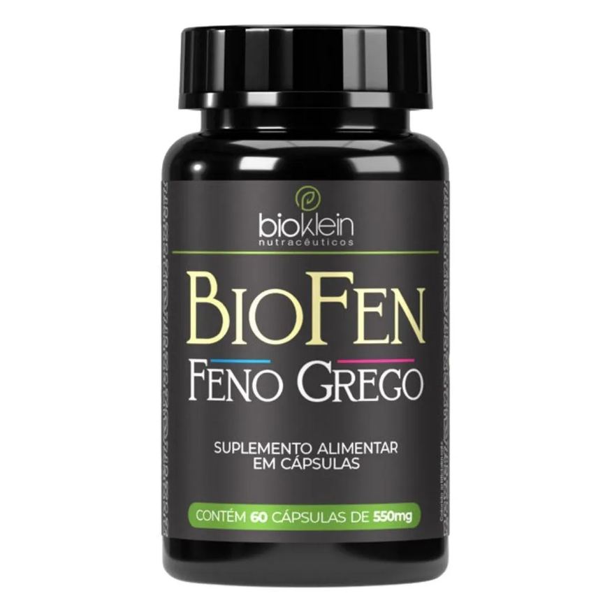 Bioklein Biofen Feno Grego com Saponinas 60 Cápsulas