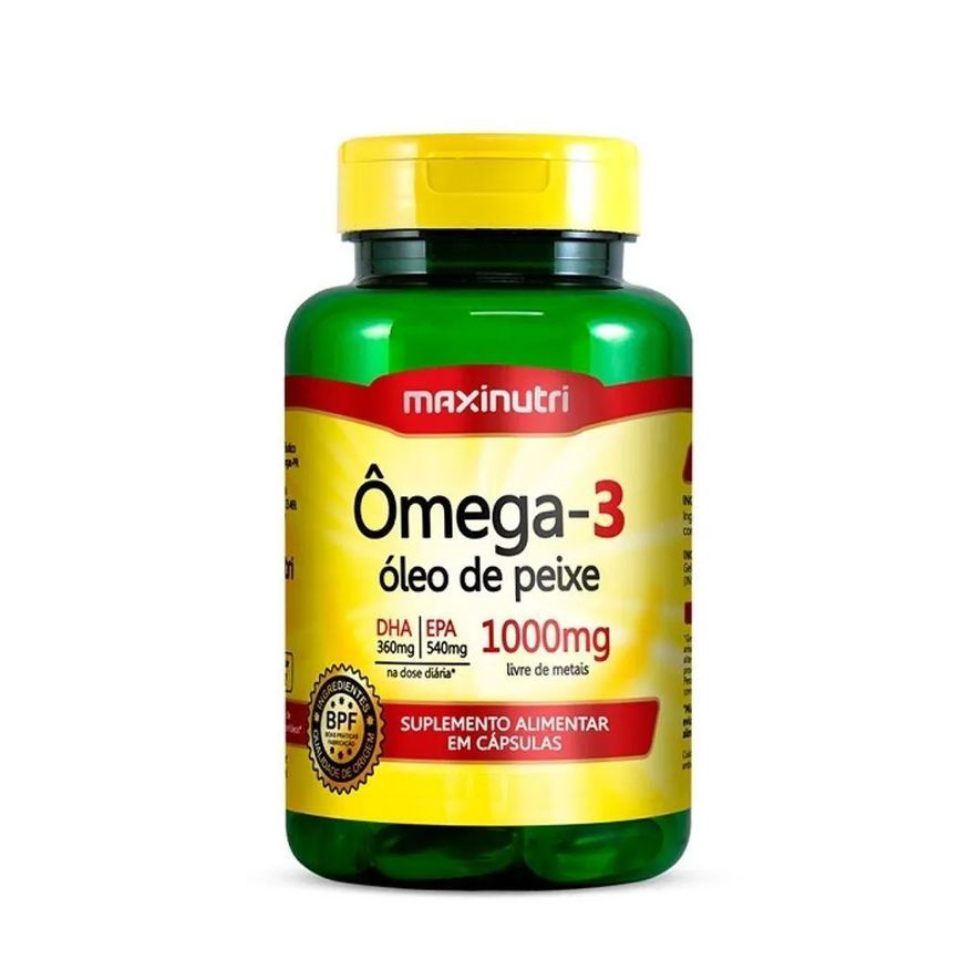 Maxinutri Ômega 3 1000mg 120 Cápsulas