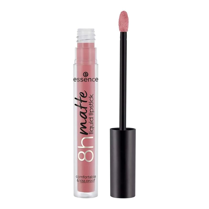 Essence Batom Líquido 8H Matte 04 Rosy Nude