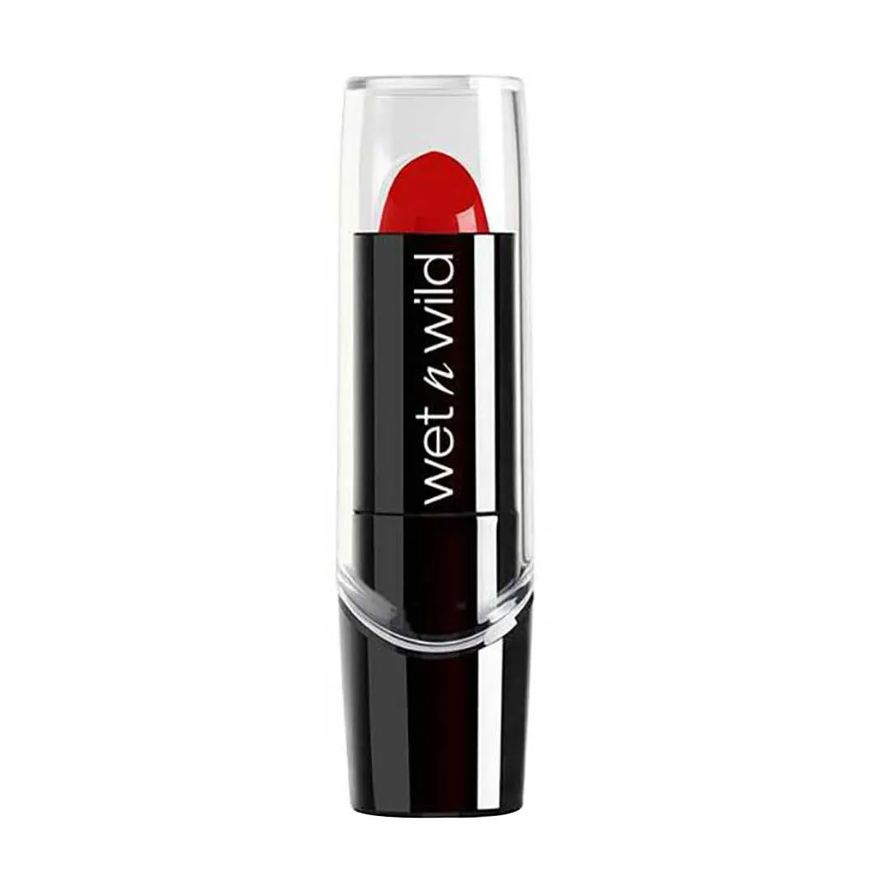Wet N Wild Batom Cremoso Silk Finish HOT RED