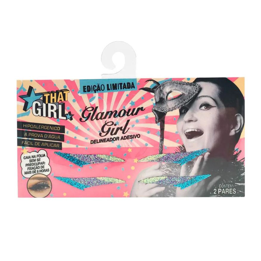 That Girl Delineador Adesivo Glamour Girl - KIT