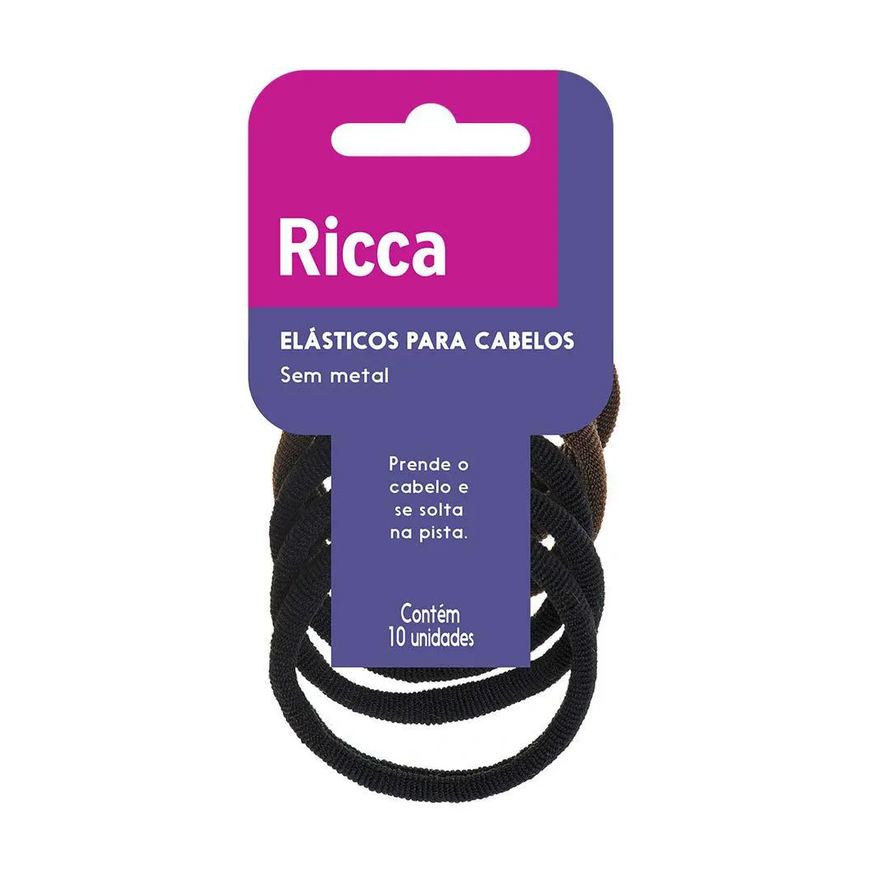 Ricca Elastico sem Meta 15Mm 1 Unidades
