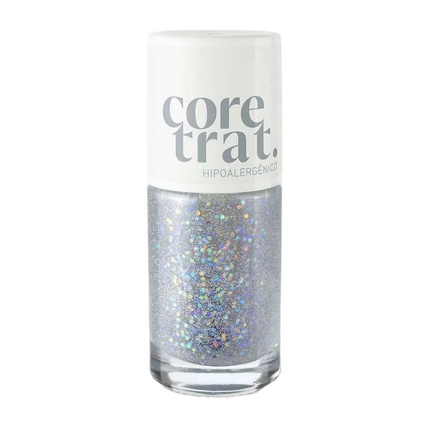 Blant Esmalte Efeito Gel Coretrat Glitter Luz das Estrelas Transparente