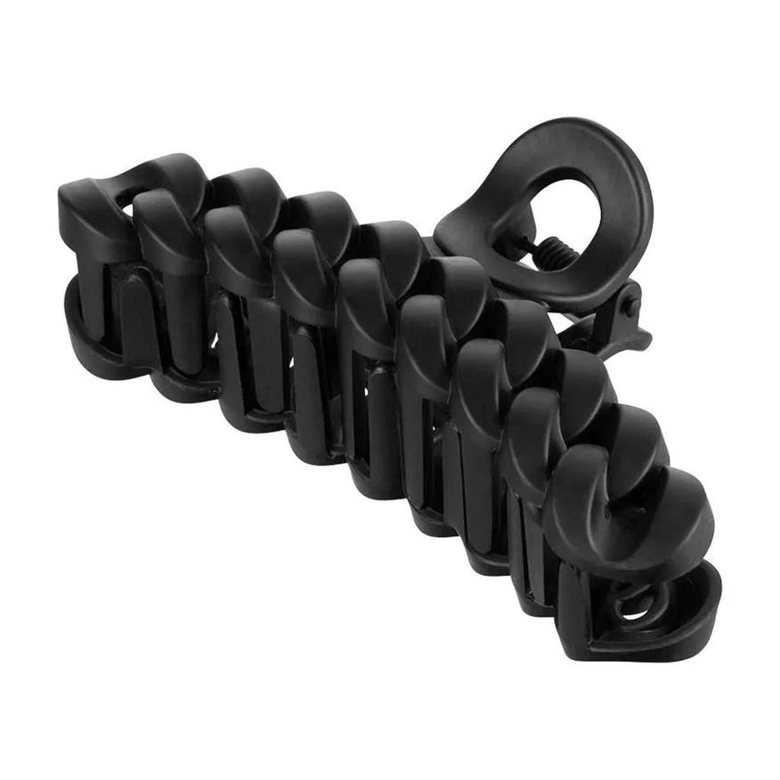 Proart Prendedor de Cabelo Trança Grande Preto