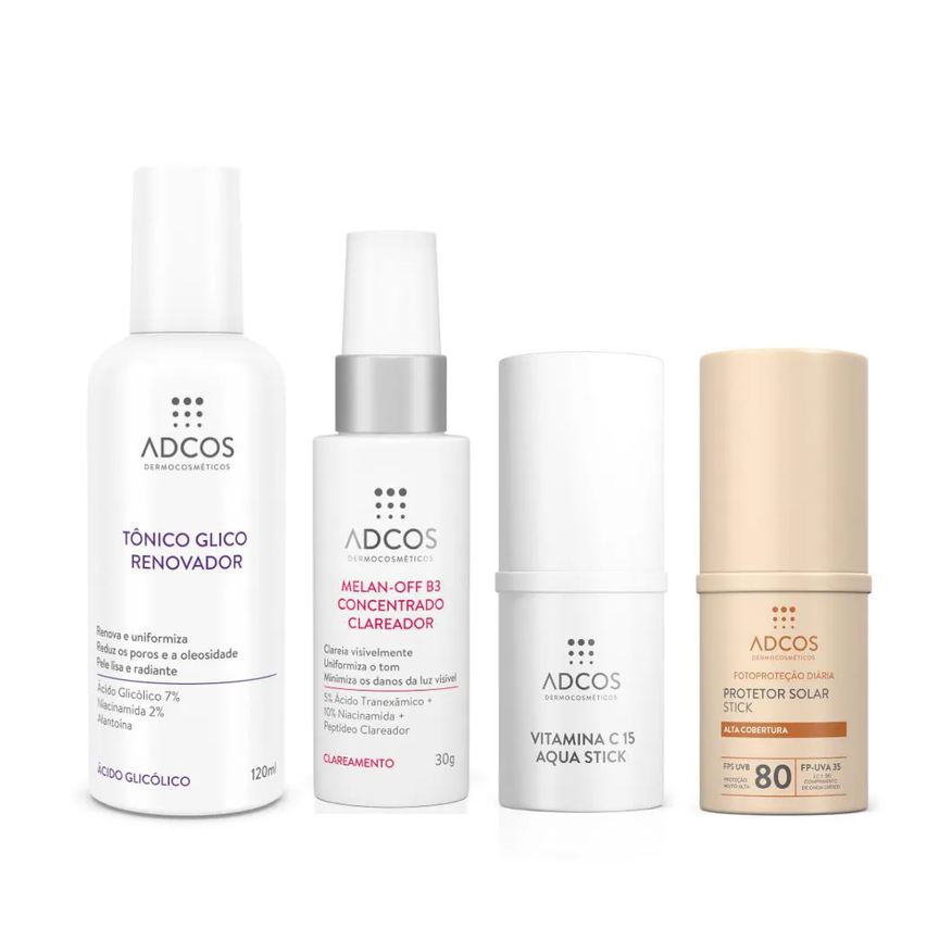 Adcos Kit Efeito Clareador Intensivo Bronze
