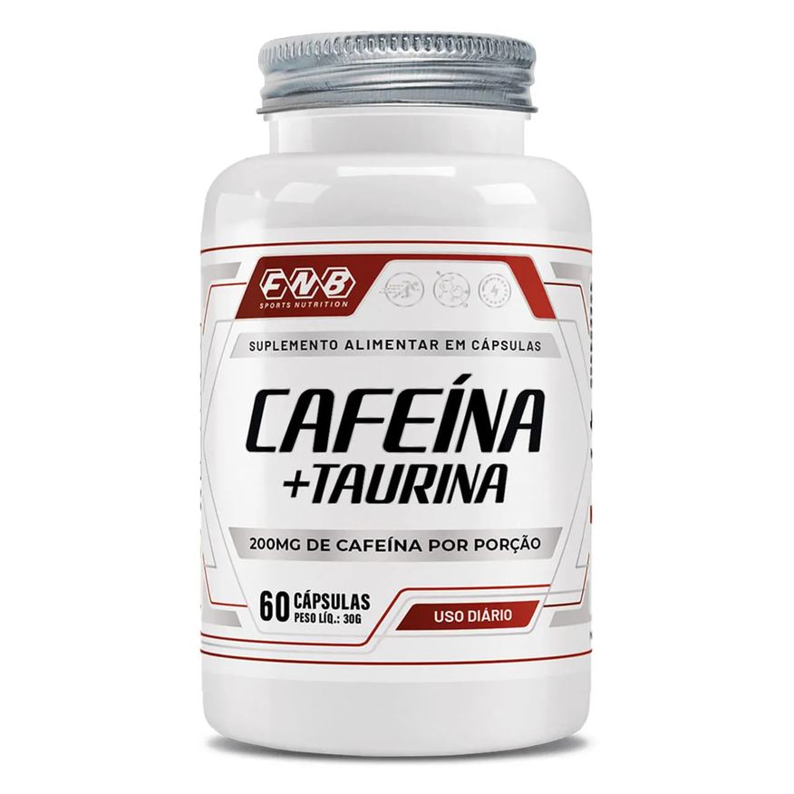 Flora Nativa Do Brasil Cafeína e Taurina 500mg 60 cápsulas - Flora Nativa