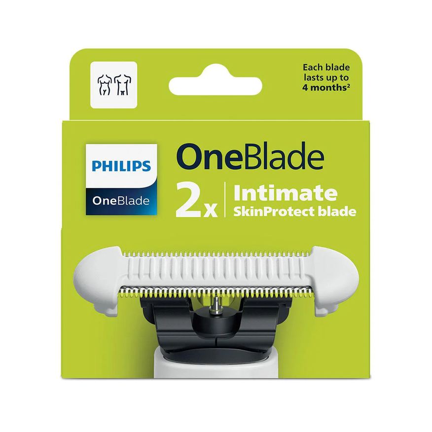 Philips Oneblade Lâmina Skin Protect One Blade Íntimo QP229/51 Philips 2 Unidades