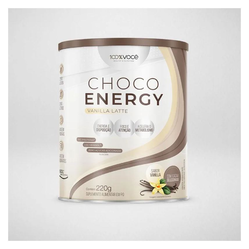 Bem Estar Choco Energy Vanilla 100% Você 220g