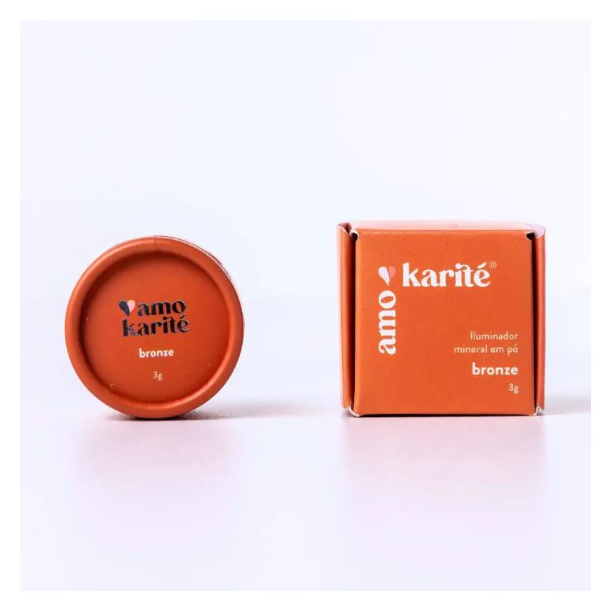 Amokarité Iluminador Mineral em Pó Bronze 3g