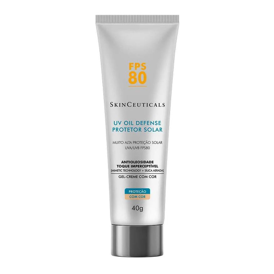 Skinceuticals Protetor Solar - Uv Oil Defense Fps 80 Tinted Universal