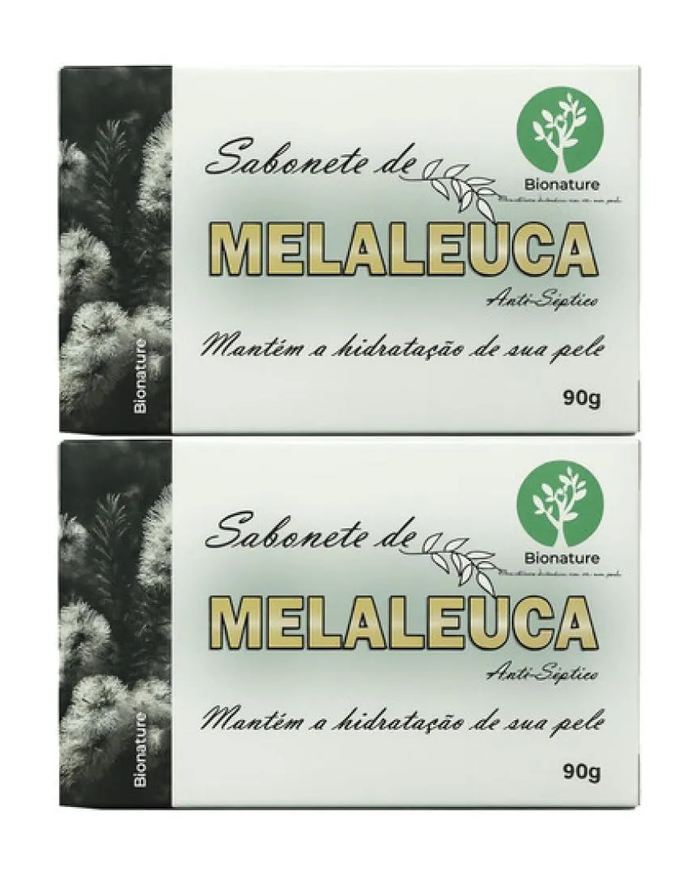 Bio Nature Kit 2 Sabonete de Melaleuca 90g - Bionature