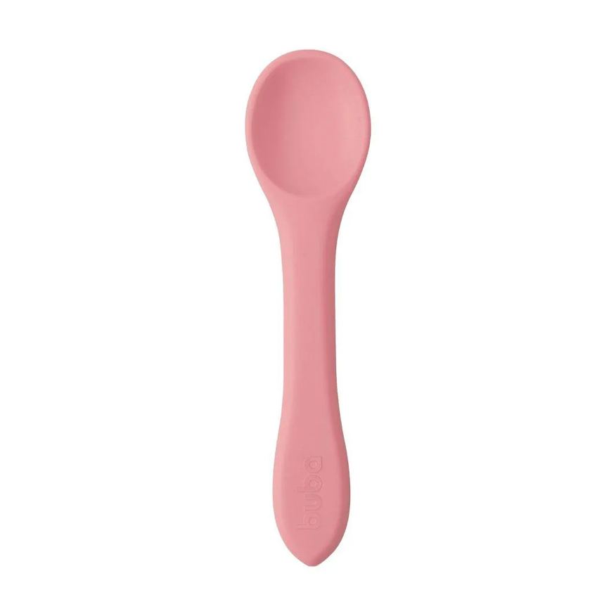 Buba Colher de Treinamento em Silicone para Bebe Rosa 15643