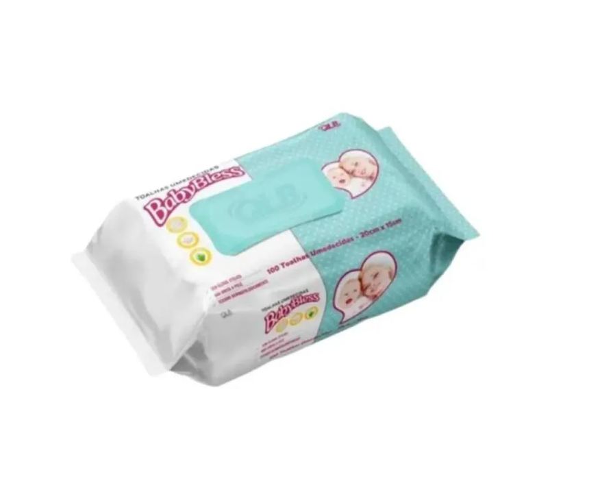Baby Bee Toalhas Umedecidas Baby Bless 100Unid