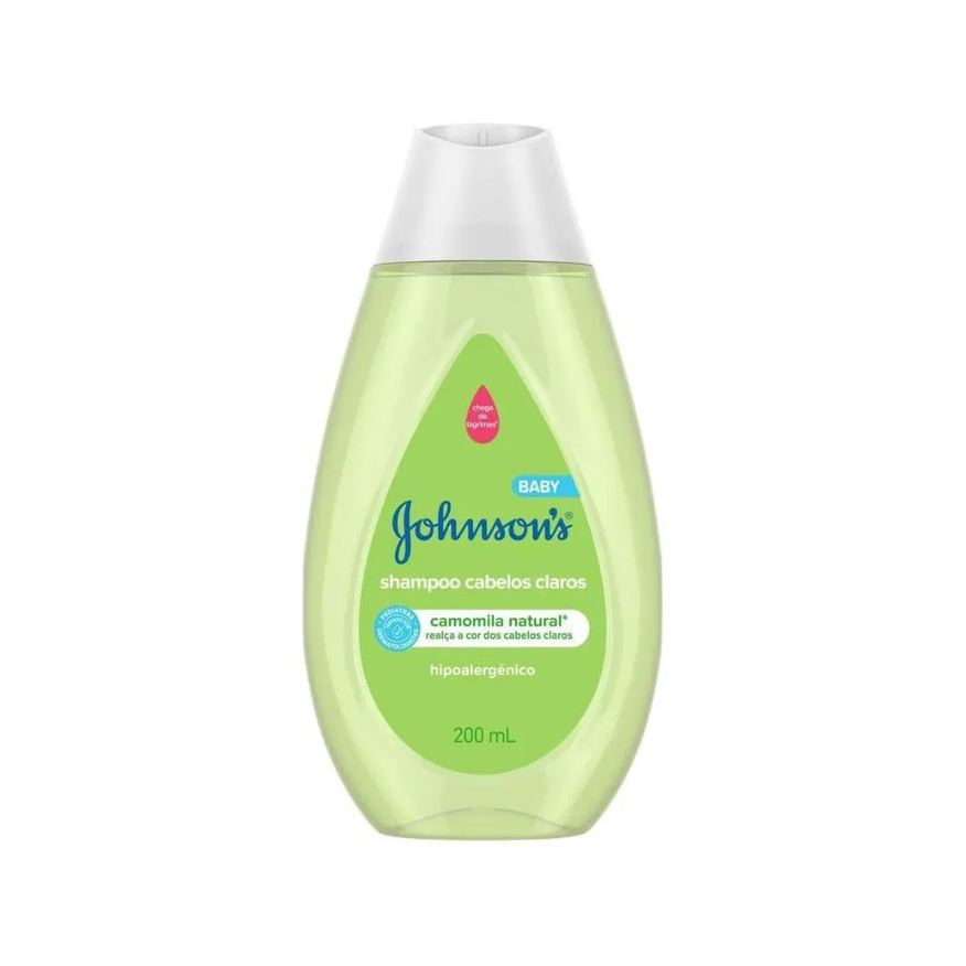 Johnson'S Baby Shampoo para Bebe Johnson S Baby para Cabelos Claros 200ml