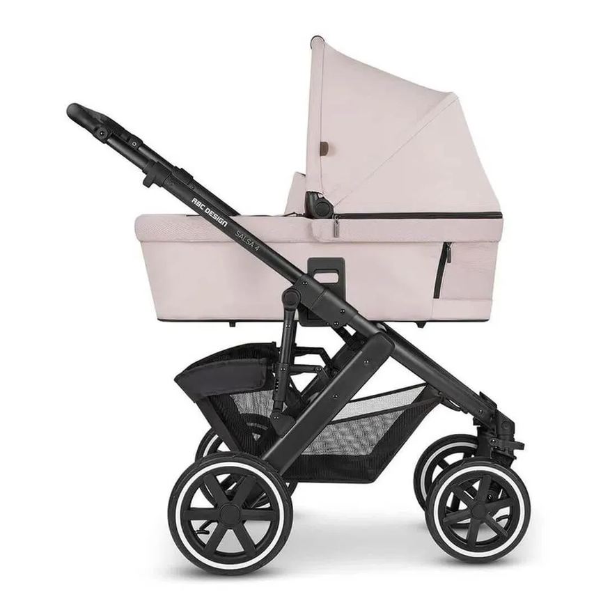 Abc Design Carrinho de Bebê Salsa 4 Berry Eco com Moisés Abc Desing