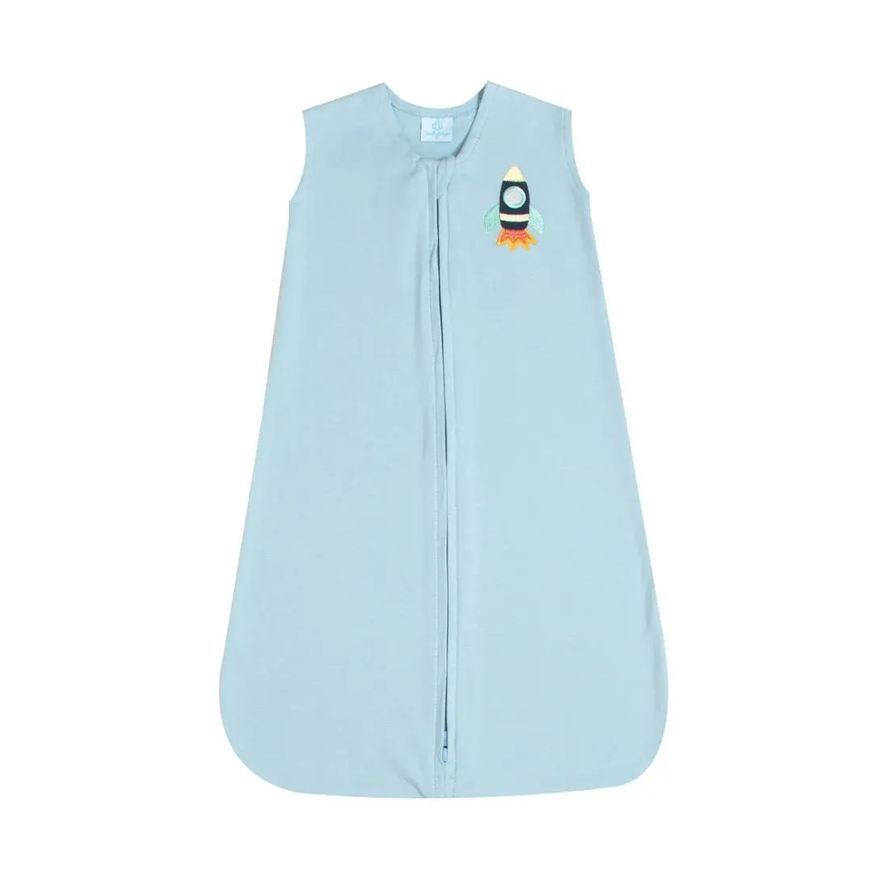 Casulo De Anjo Saco de Dormir em Algodão Egípcio Foguetinho Primavera Verão M - Casulo