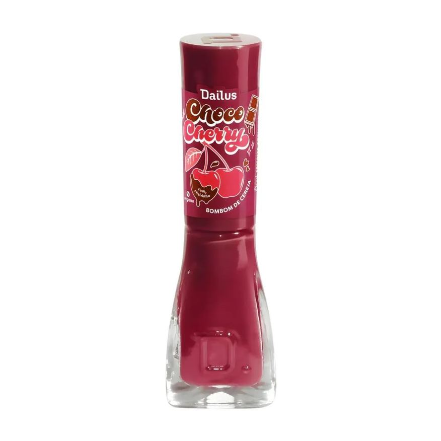 Dailus Esmalte Cremoso Choco Cherry Bombom de Cereja 8ml