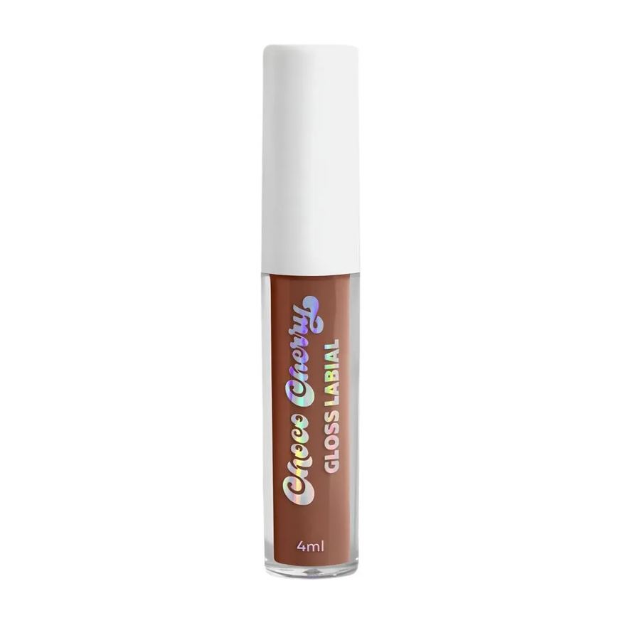 Dailus Gloss Labial Choco Cherry com Cheirinho Mocha Mousse