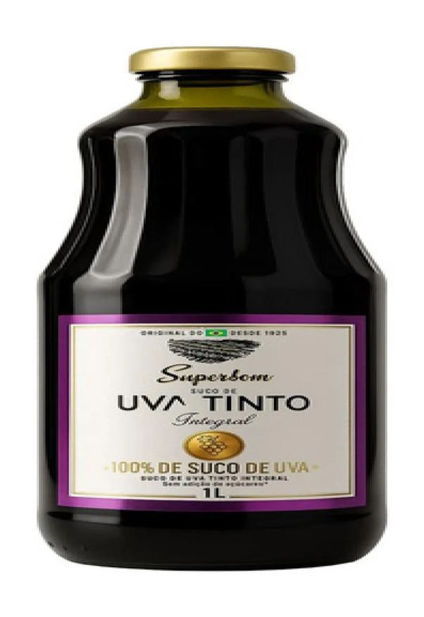 Superbom Suco de Uva Tinto Integral 1L