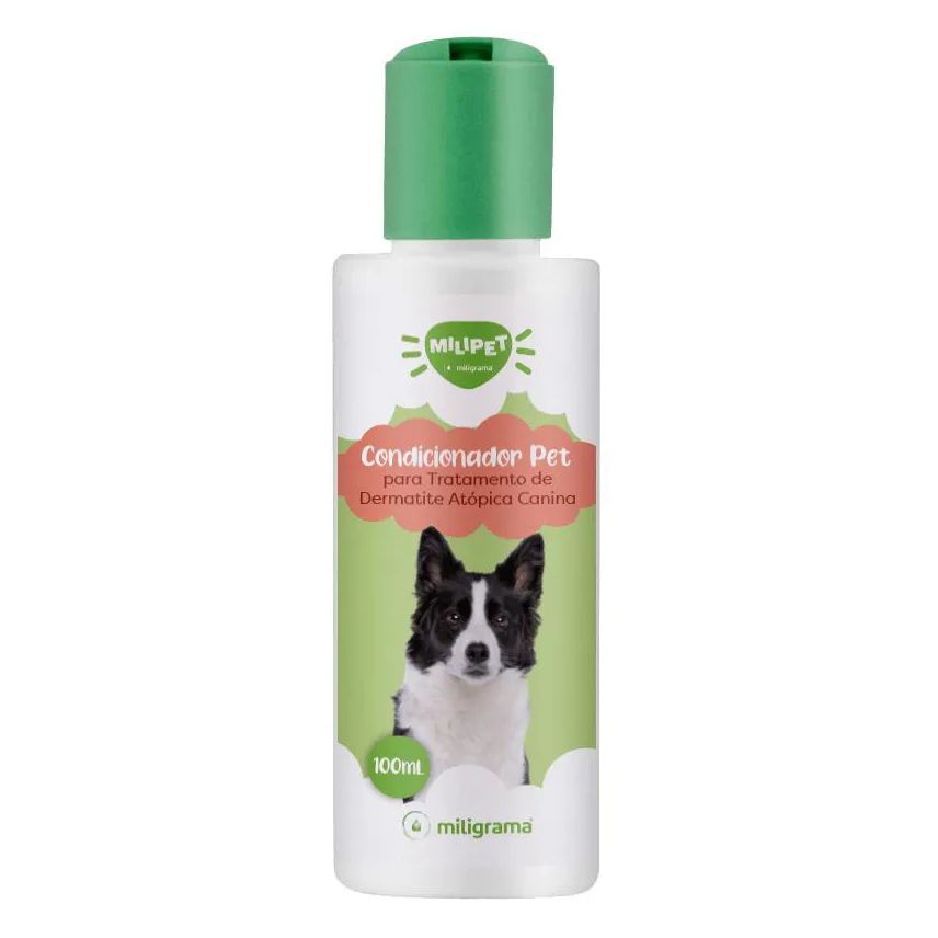 Miligrama Condicionador Pet para Tratamento de Dermatite Atópica Canina 100ml