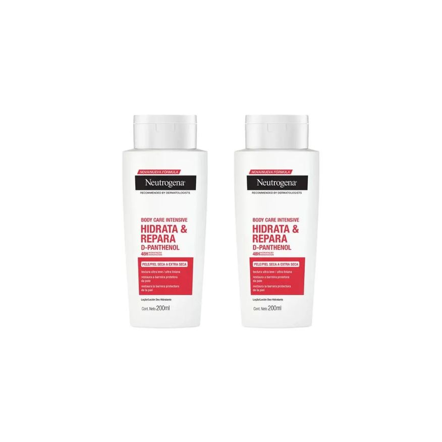 Neutrogena Hidratante Corporal 200ml Hidrata e Repara-Kit2Un