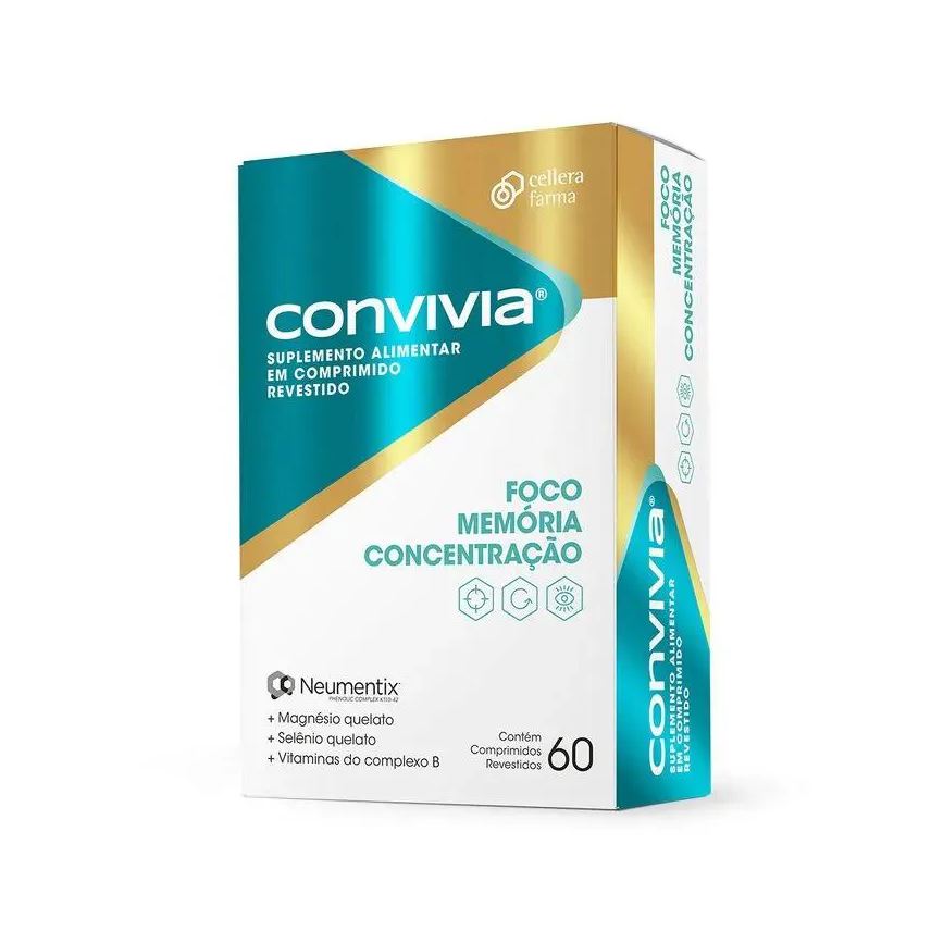 Cellera Farma Convivia 60 Comprimidos Revestidos