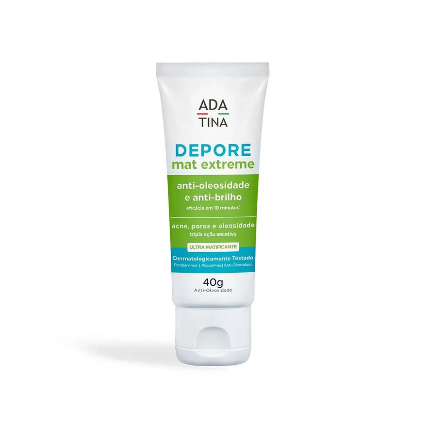 Ada Tina Depore Mat Extreme - Creme Hidratante Antioleosidade 40g