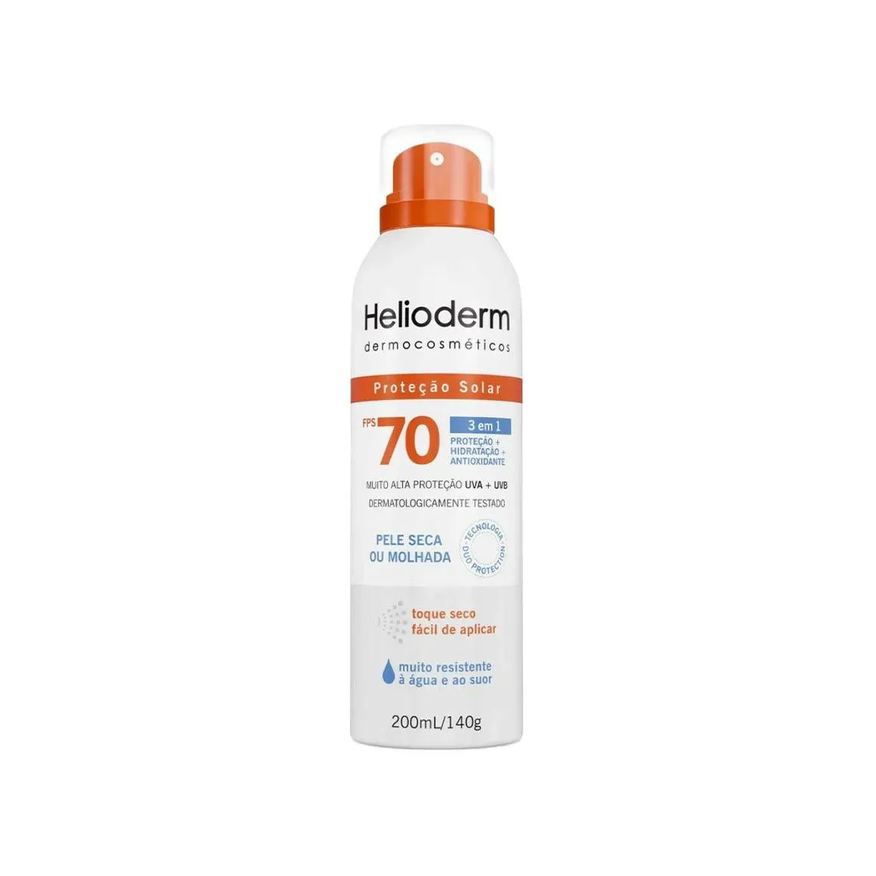 Kley Hertz Helioderm Aerosol Corporal Fps70 - 200ml