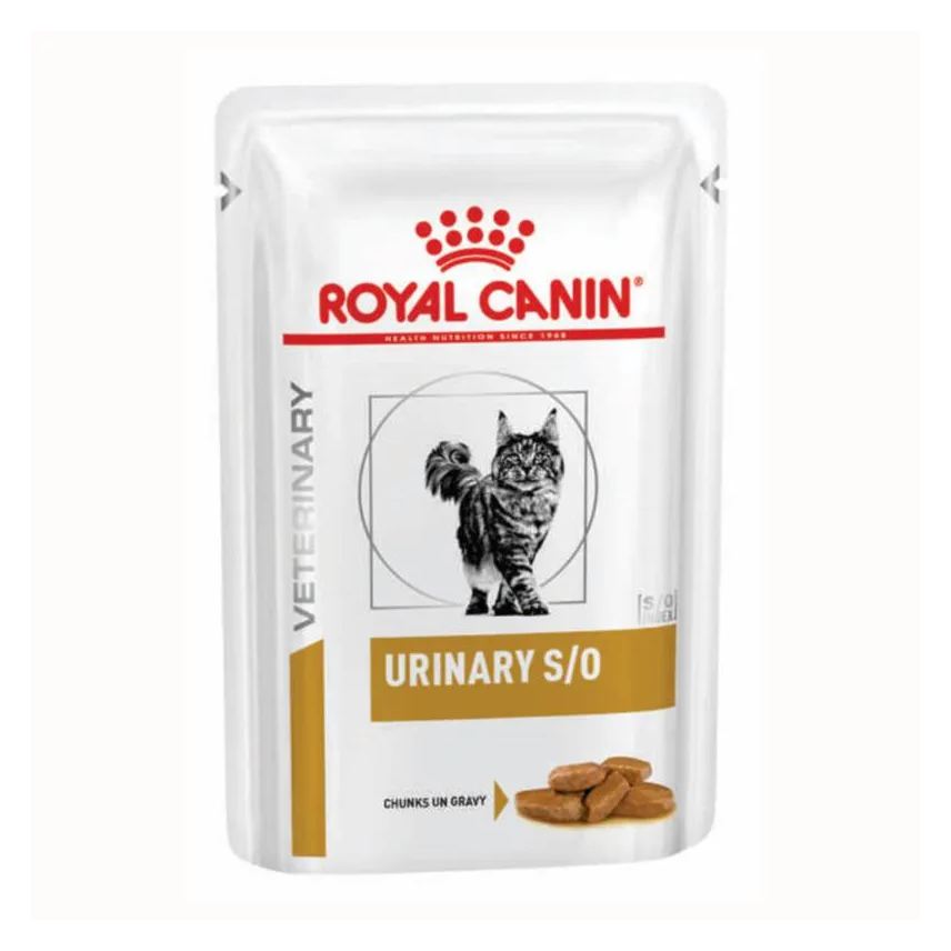 Kit 3 Sachê Royal Canin V.diet Urinary S/O Gato Adulto 85g